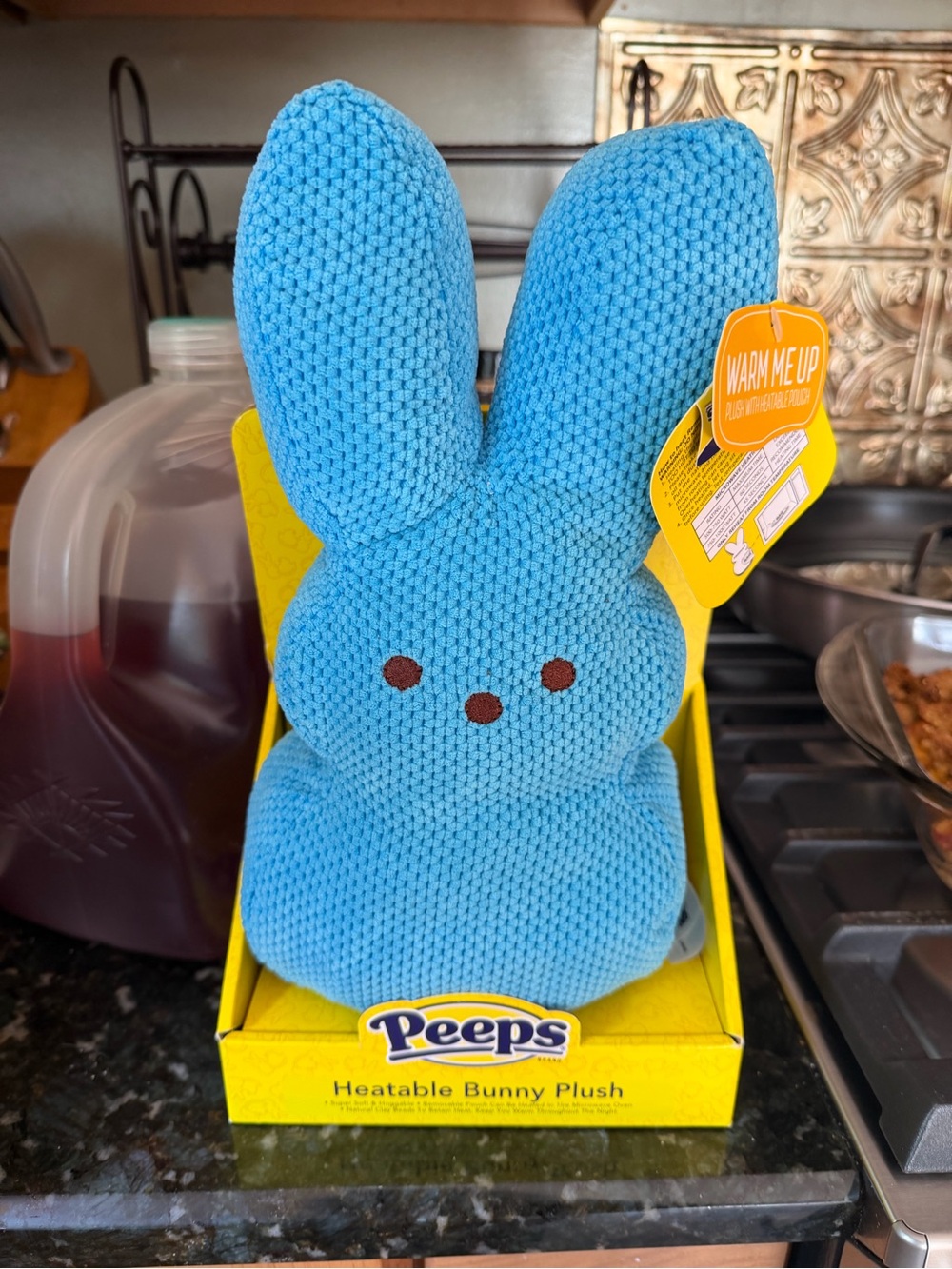 Peeps Heatable Bunny Plush
